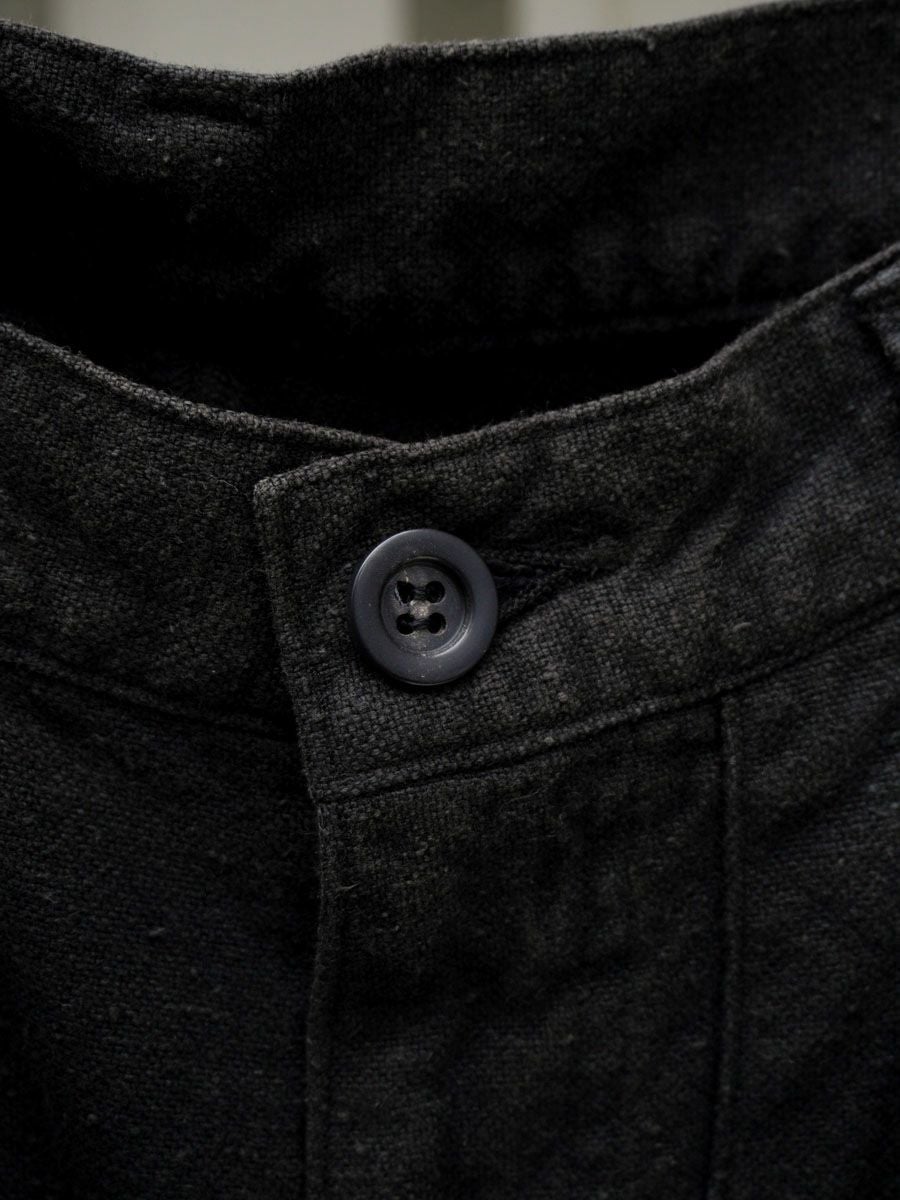 C/R DUCK DOUBLEKNEE PANTS[BLACK] | 1LDK (ワンエルディーケー) 公式