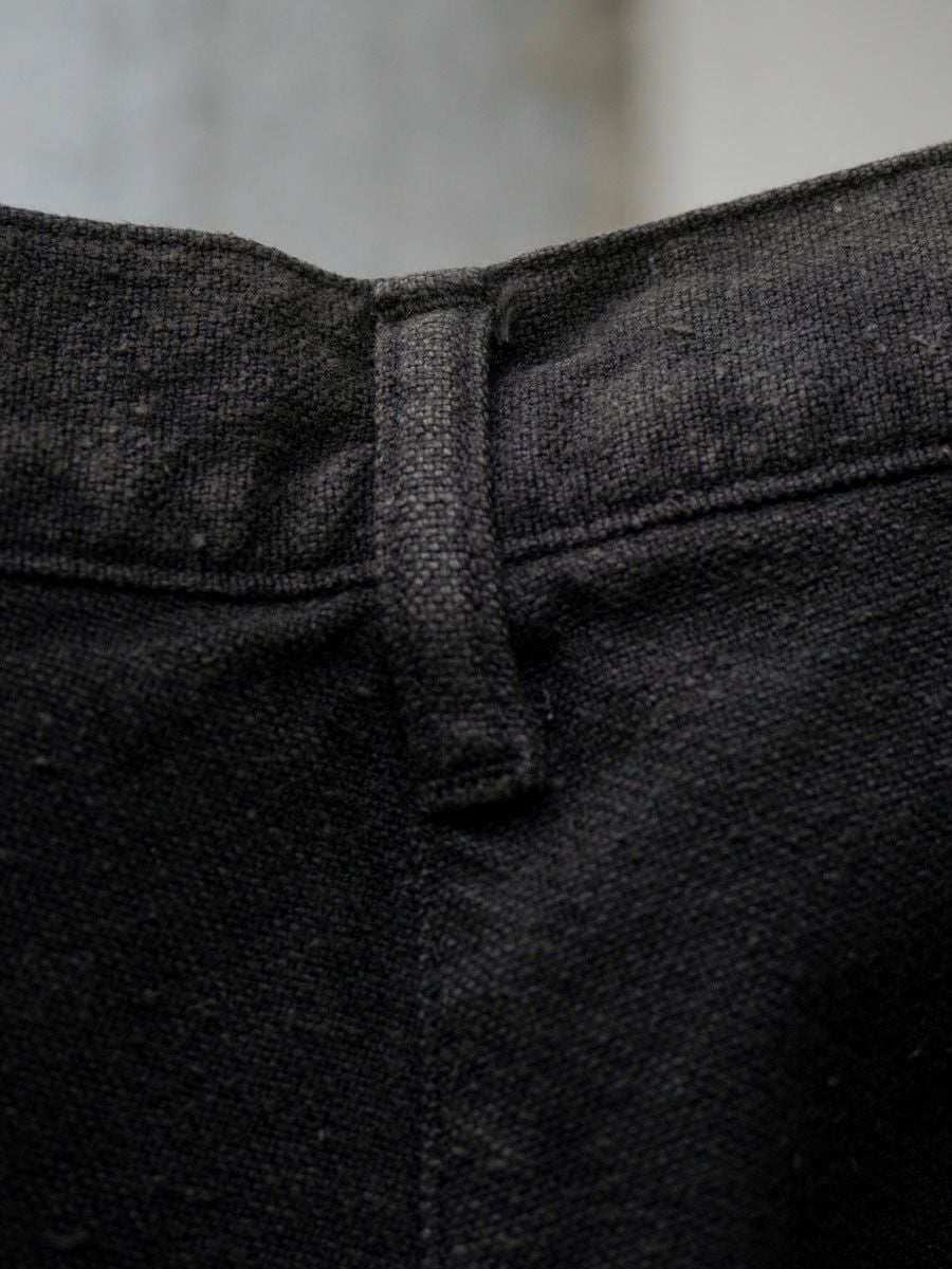 C/R DUCK DOUBLEKNEE PANTS[BLACK] | 1LDK (ワンエルディーケー) 公式