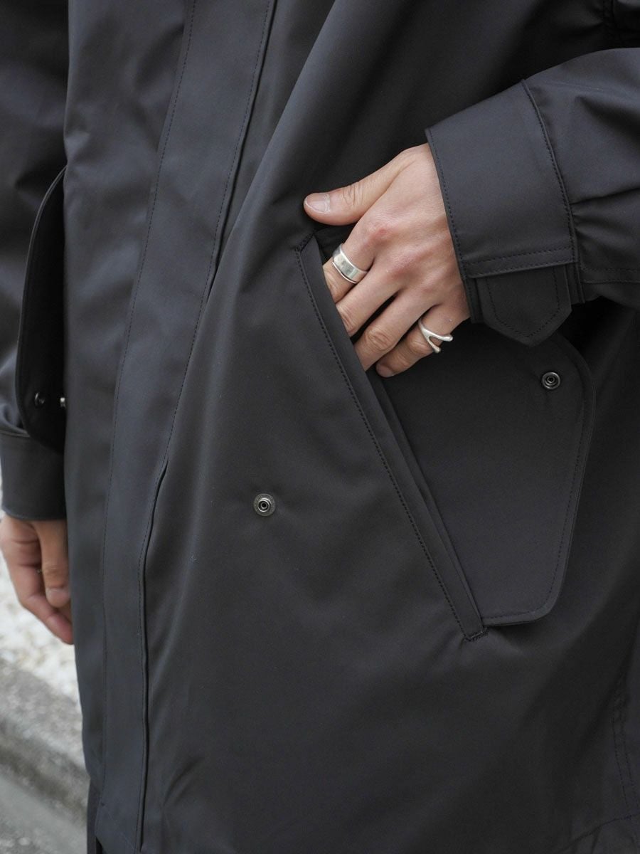 MENS】THE MODS COAT BIG[BLACK] | 1LDK (ワンエルディーケー) 公式サイト