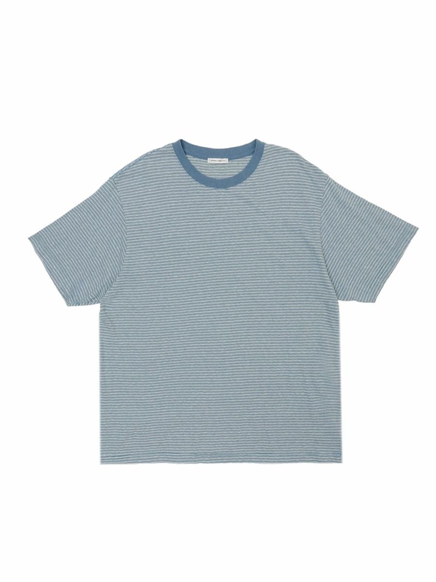 ORIGINAL BORDER S/S T-SHIRTS[BLUE] | 1LDK (ワンエルディーケー