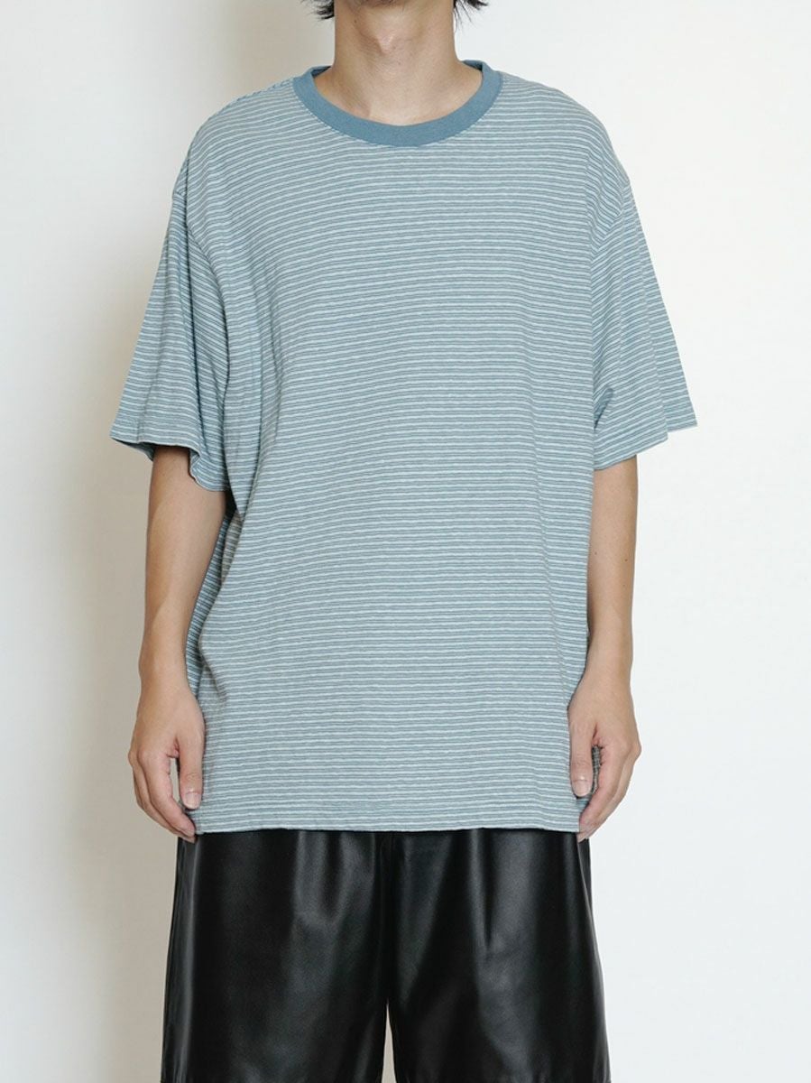ORIGINAL BORDER S/S T-SHIRTS[BLUE] | 1LDK (ワンエルディーケー