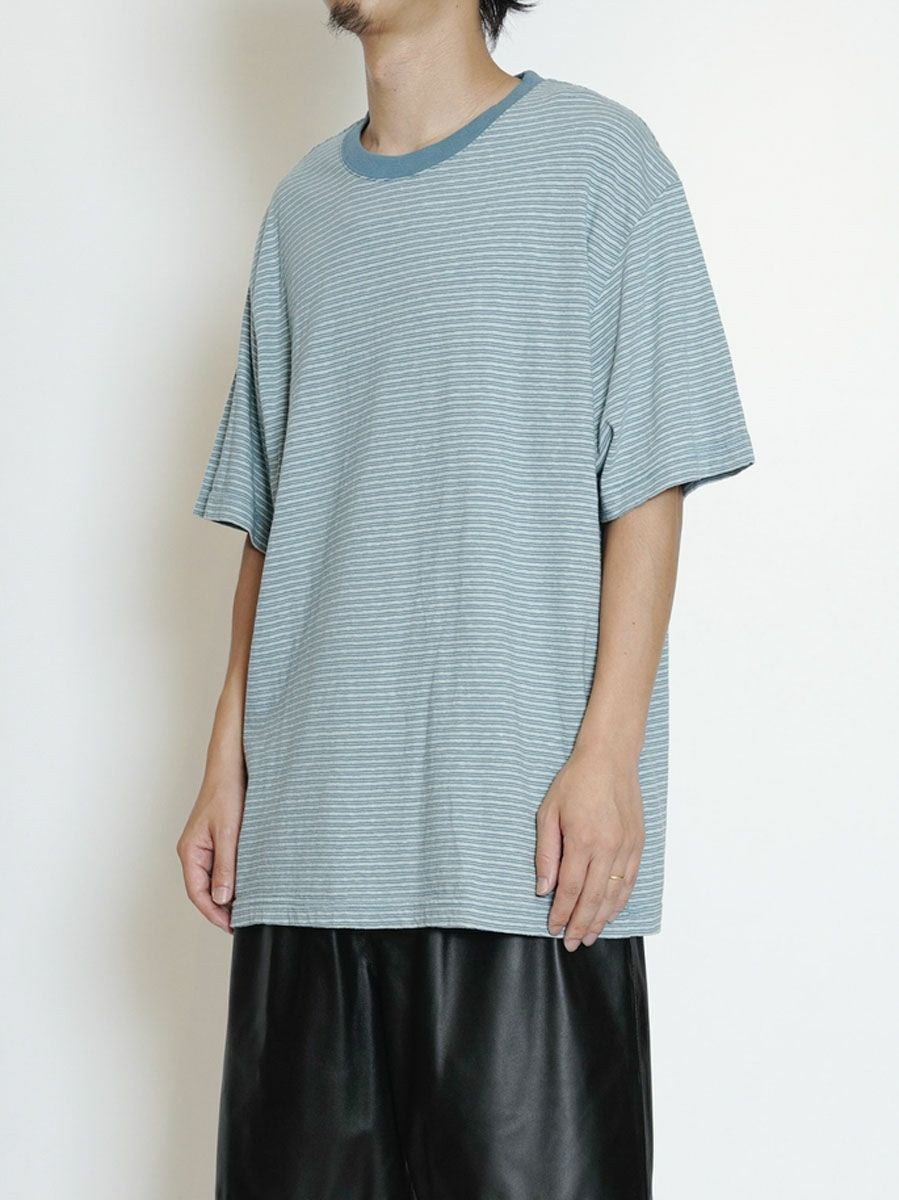 ORIGINAL BORDER S/S T-SHIRTS[BLUE] | 1LDK (ワンエルディーケー