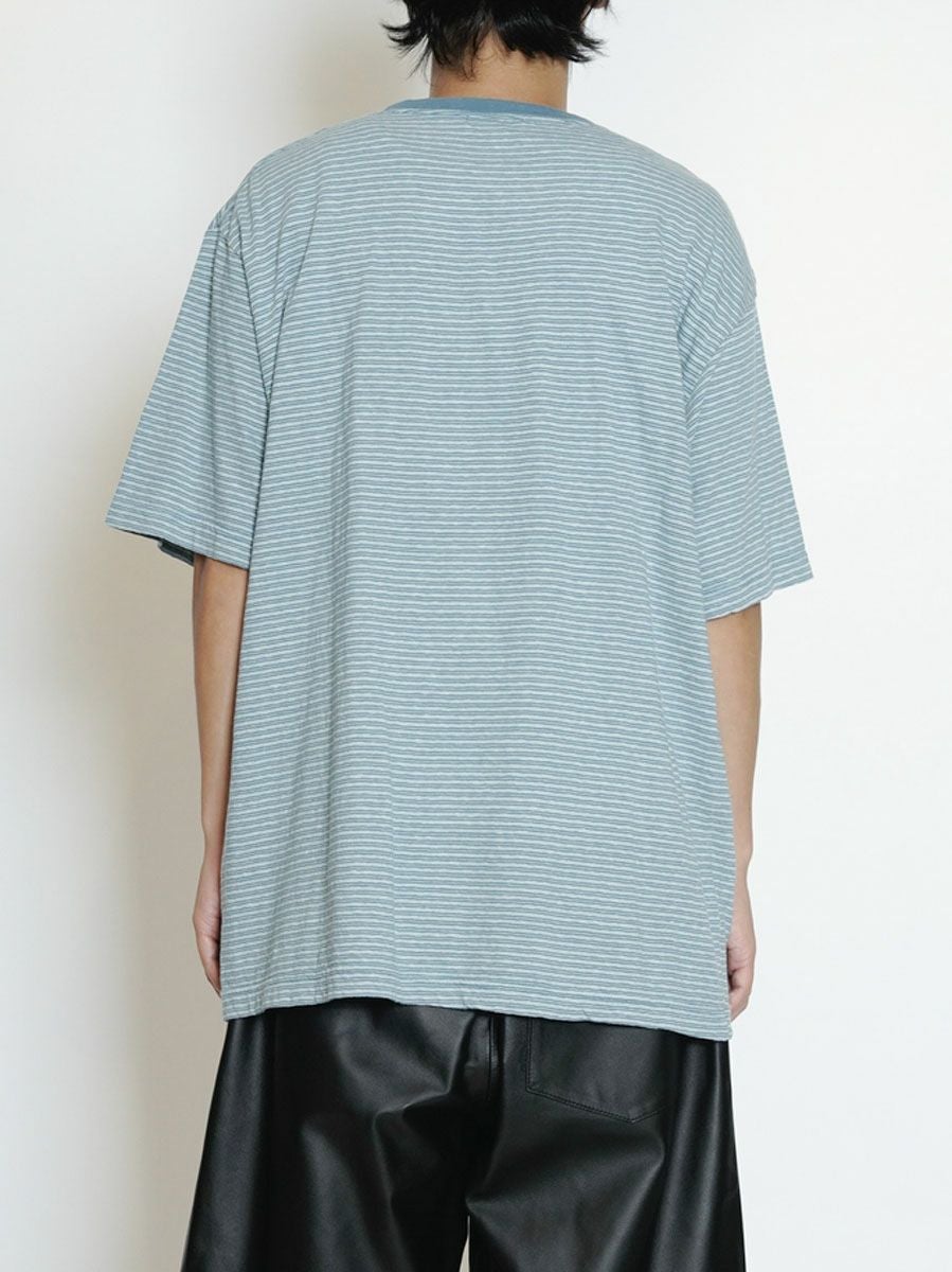 ORIGINAL BORDER S/S T-SHIRTS[BLUE] | 1LDK (ワンエルディーケー