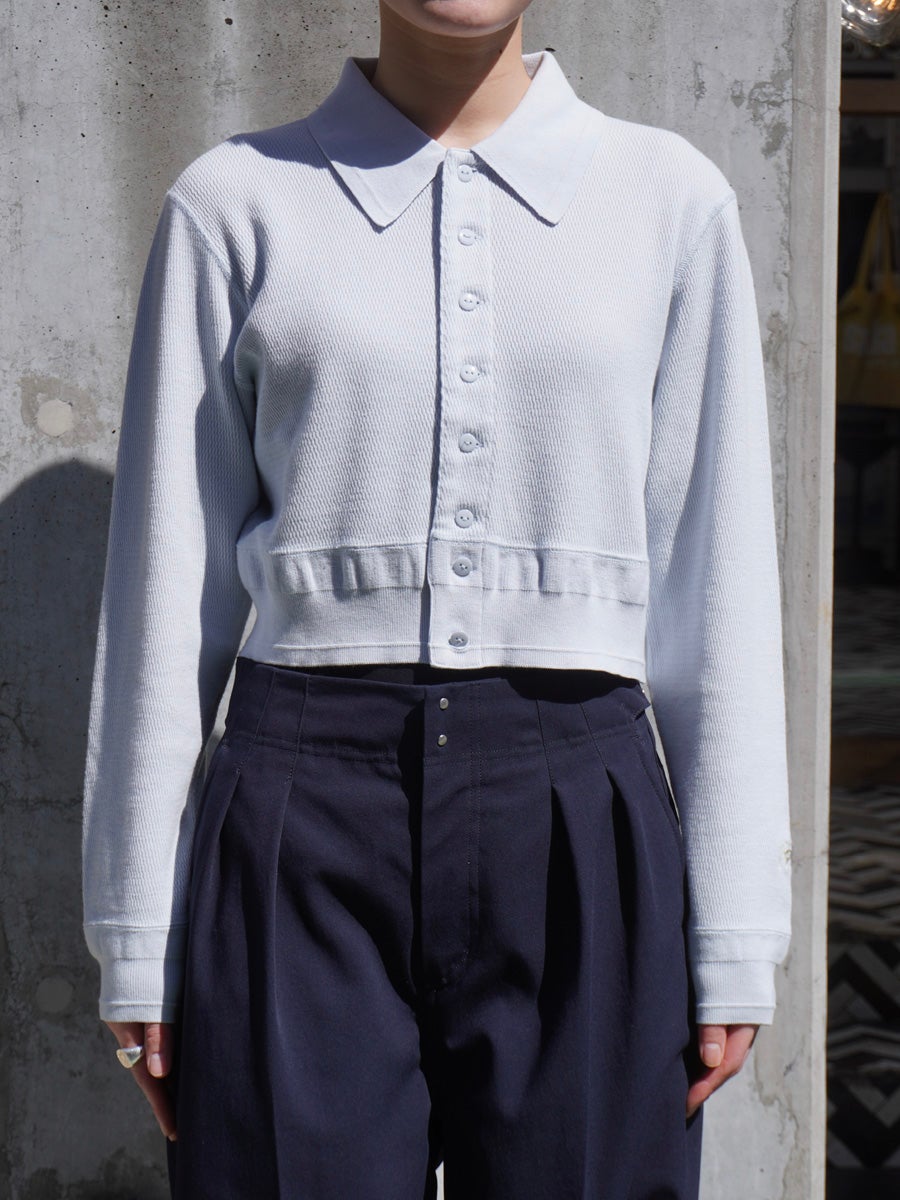 平本蓮着用UNTORN Fuzzy Knit Polo cardigan U.S. POLO ASSN./別注 POLO KNIT CARDIGAN｜Daytona Park(FREAK'S