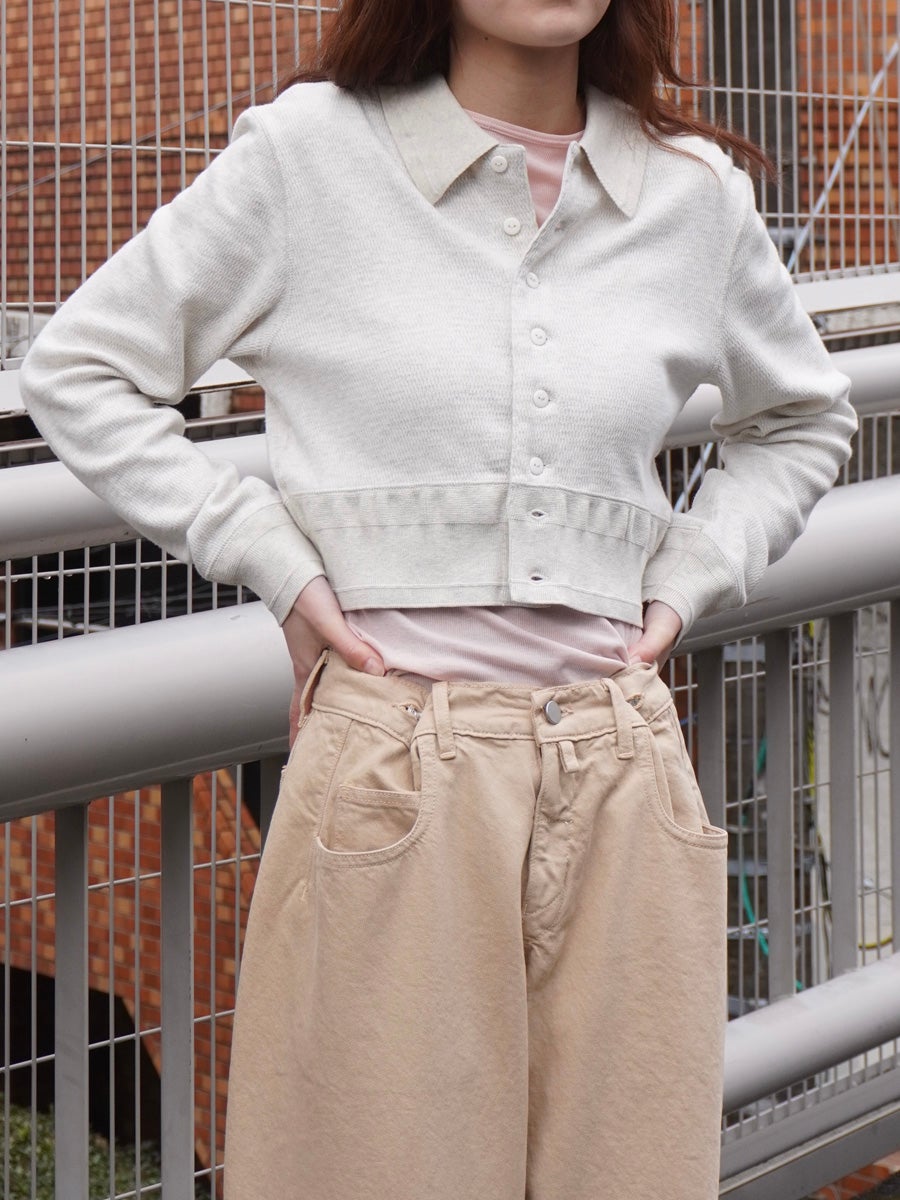 FAITH x MY POLO CARDIGAN[OATMEAL] | 1LDK (ワンエルディーケー) 公式