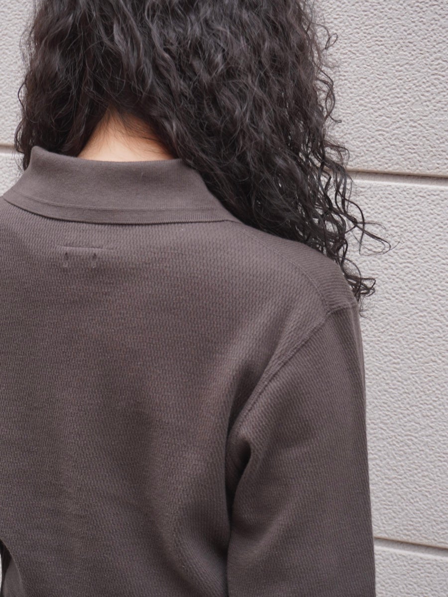 FAITH x MY POLO CARDIGAN[CHARCOAL] | 1LDK (ワンエルディーケー