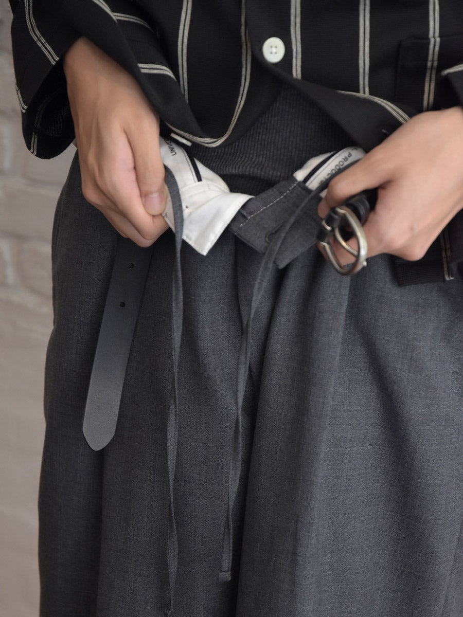 WOOL SHORTS[GRAY] | 1LDK (ワンエルディーケー) 公式サイト