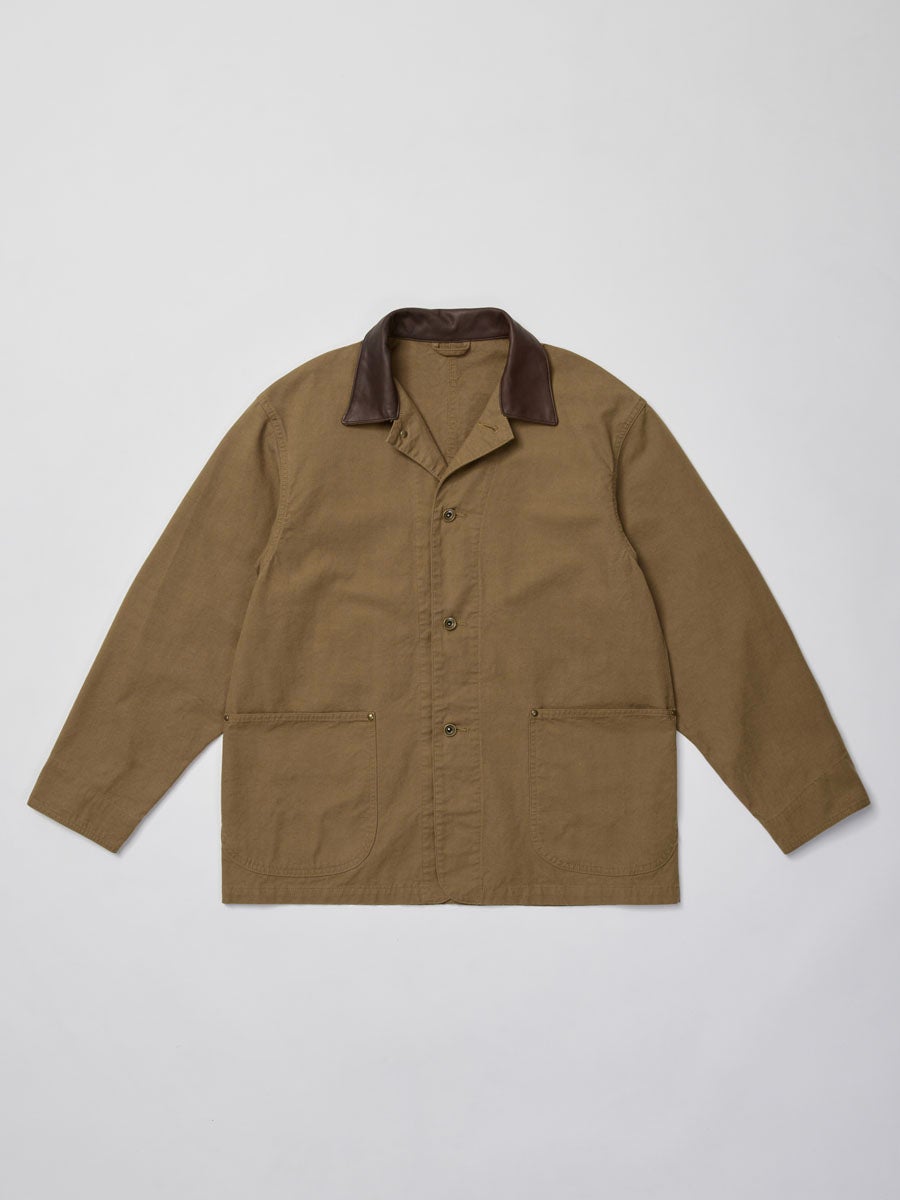 WASHED C/R/S DUCK COVERALL[KHAKI BEIGE] | 1LDK (ワンエルディーケー