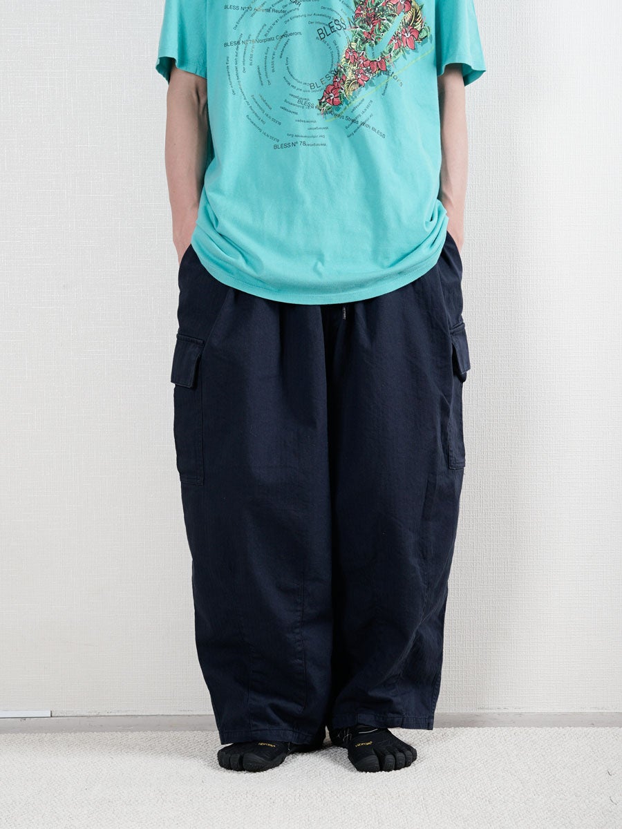 Herringbone 6-Pocket Pants[NAVY] | 1LDK (ワンエルディーケー) 公式