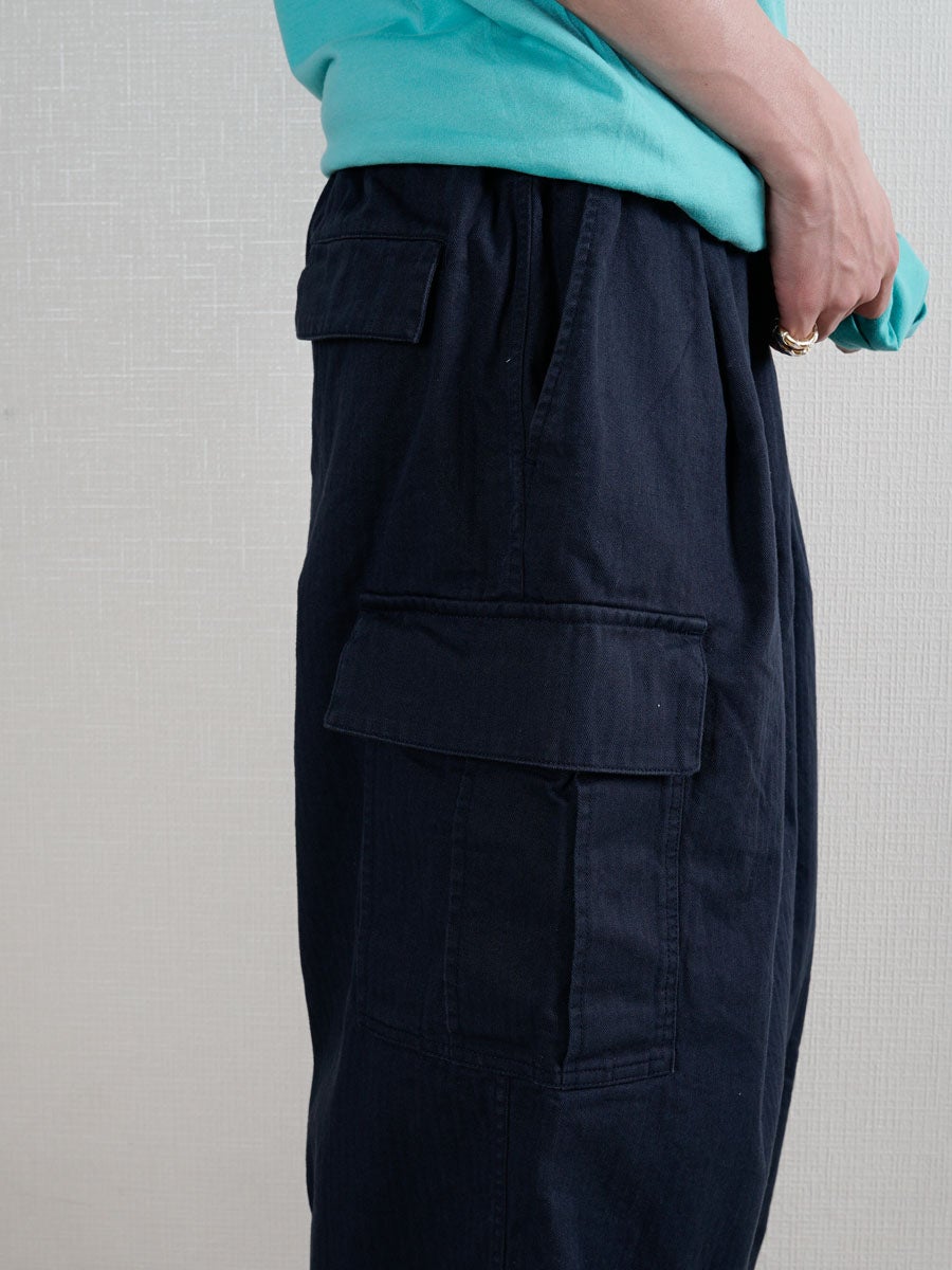 Herringbone 6-Pocket Pants[NAVY] | 1LDK (ワンエルディーケー) 公式