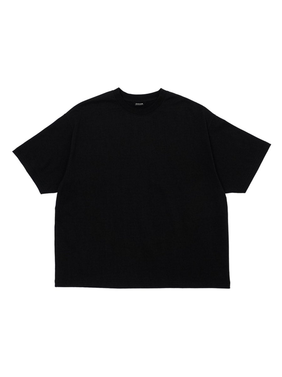 MERCERIZATION WIDE S/S TEE[BLACK] | 1LDK (ワンエルディーケー) 公式