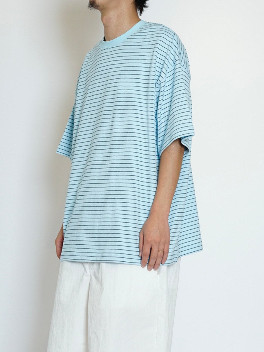 BORDER WIDE S/S TEE[SAX] | 1LDK (ワンエルディーケー) 公式サイト