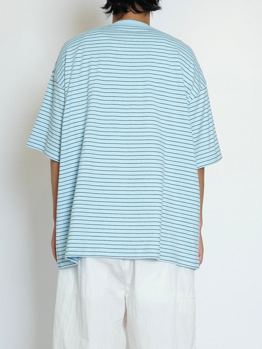 BORDER WIDE S/S TEE[SAX] | 1LDK (ワンエルディーケー) 公式サイト