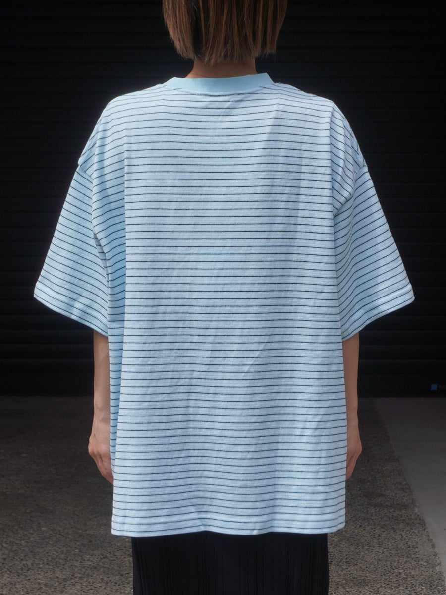 BORDER WIDE S/S TEE[SAX] | 1LDK (ワンエルディーケー) 公式サイト