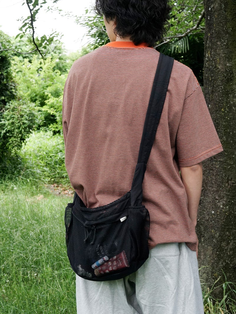 MESH SHOULDER BAG[BLACK] | 1LDK (ワンエルディーケー) 公式サイト