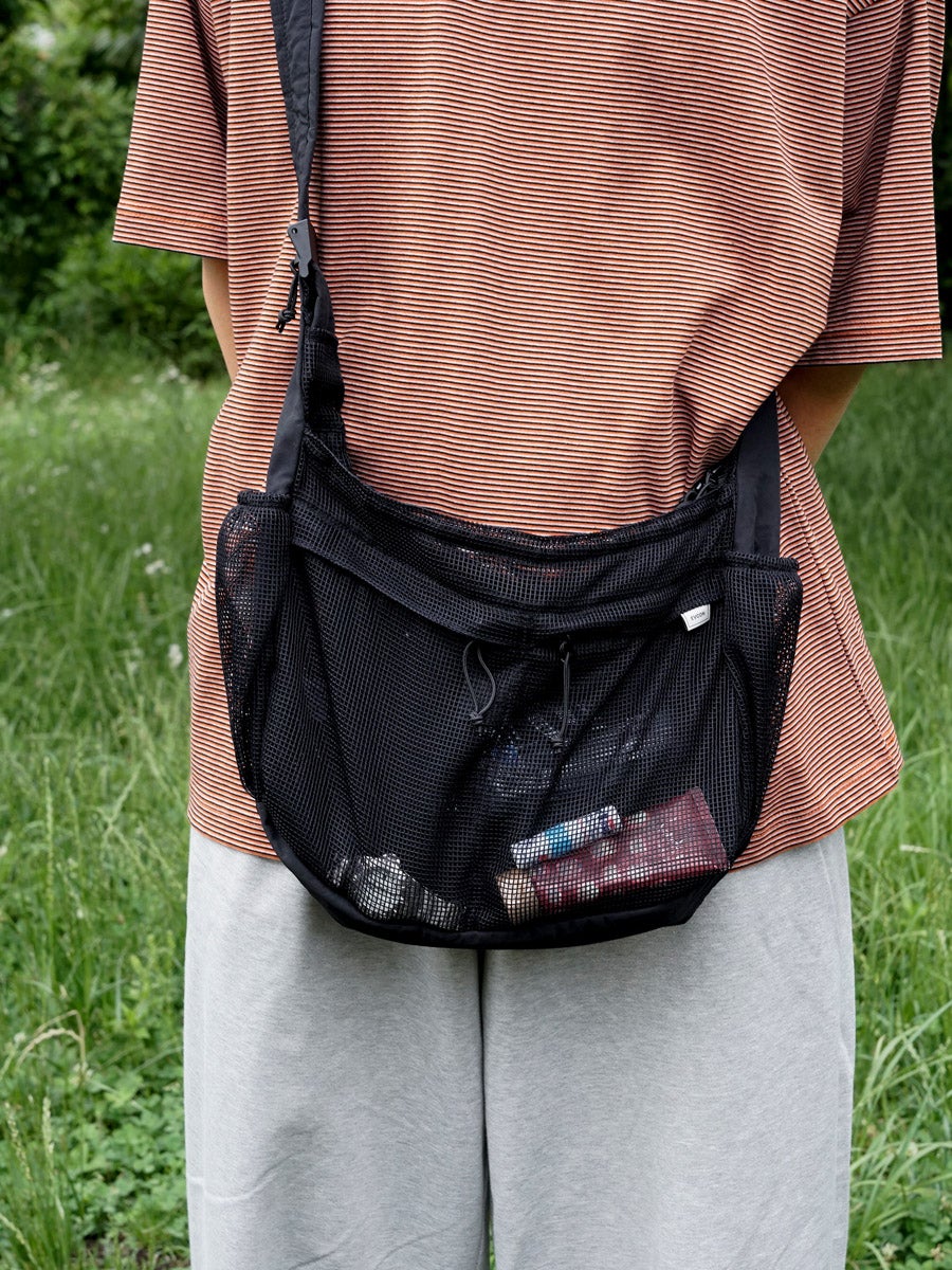 MESH SHOULDER BAG[BLACK] | 1LDK (ワンエルディーケー) 公式サイト