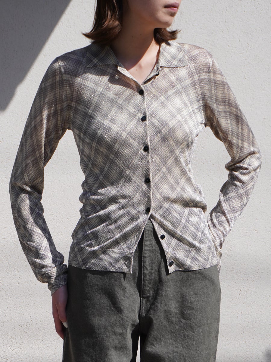 トップス 13 SPARKLE PRINT KNIT[CHECK] | 1LDK (ワンエルディーケー) 公式サイト