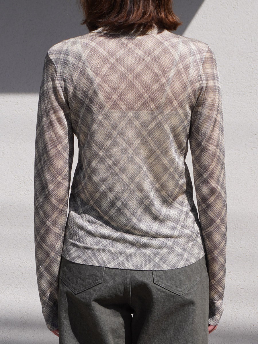 SPARKLE PRINT KNIT[CHECK] | 1LDK (ワンエルディーケー) 公式サイト