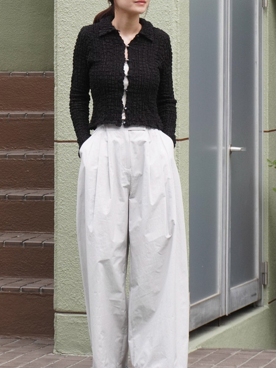 ＜PHEENY＞SHRINK LACE CROPPED SHIRT/シャツ PHEENY（フィーニー） / Shrink Lace Cropped Shirt |公式通販 JACK in