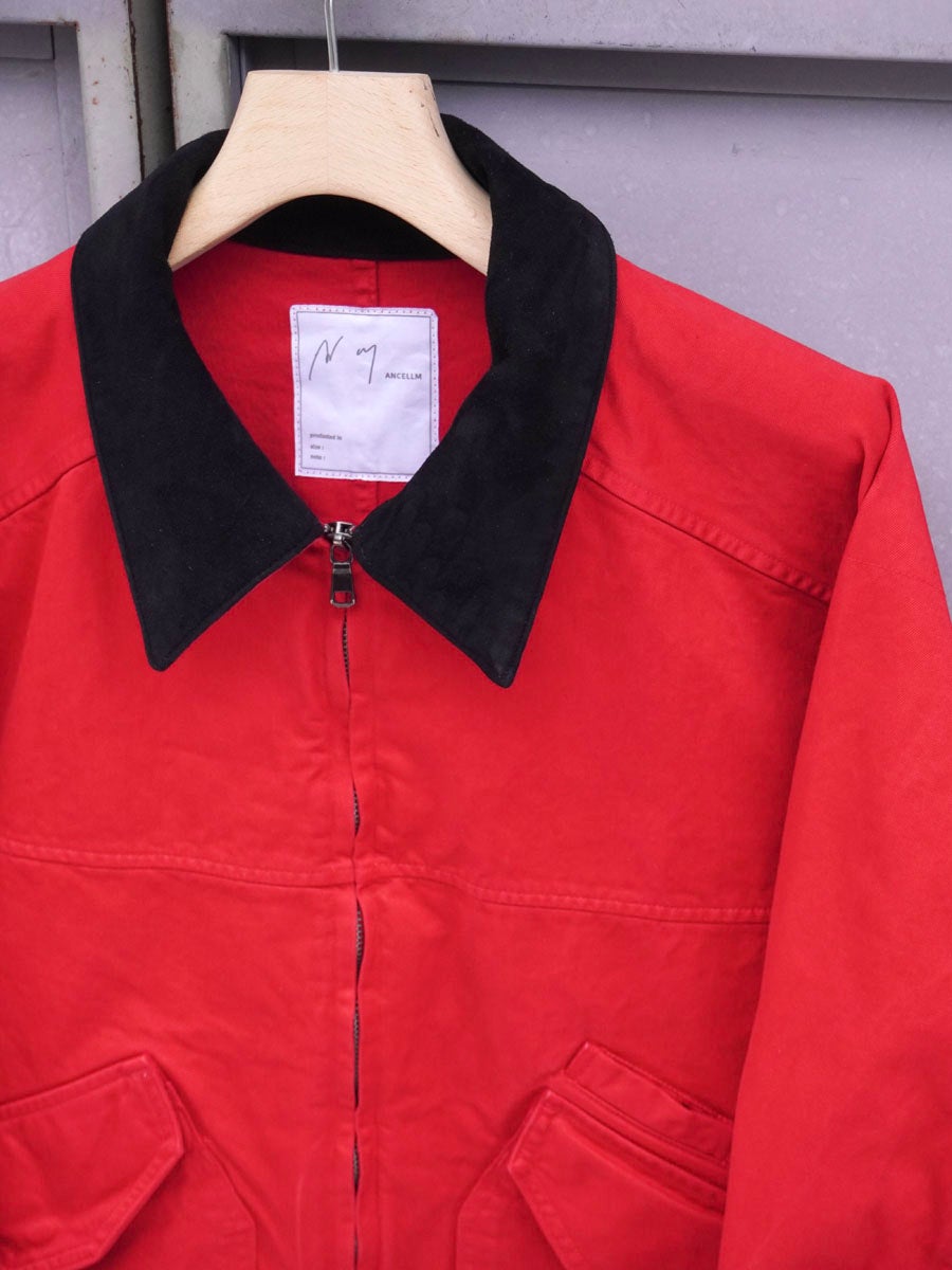 ジャケット・アウター ANCELLM ZIP BLOUSON RED size 2 ZIP BLOUSON[RED] | 1LDK (ワンエルディーケー) 公式サイト