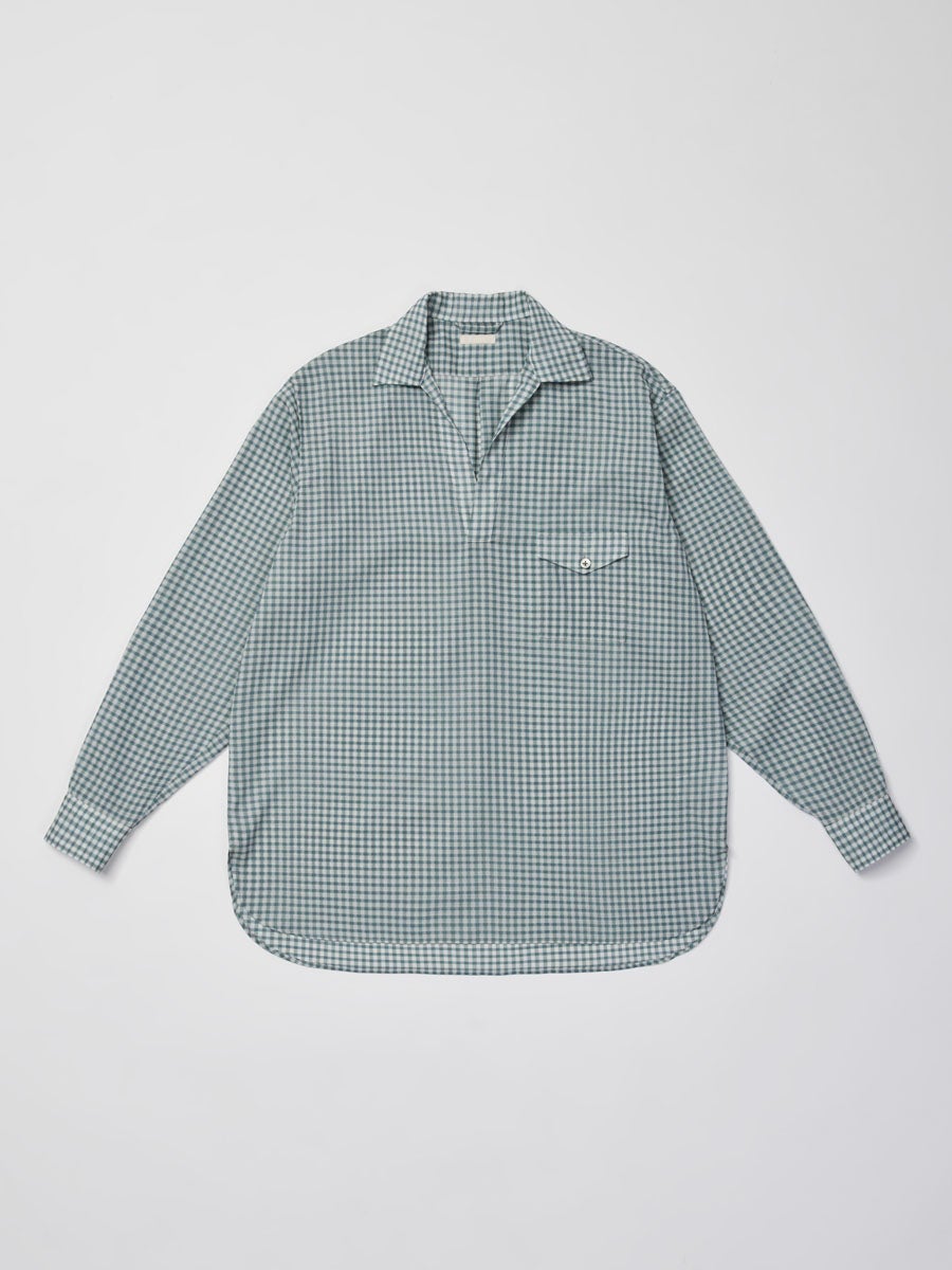 a.p.c wool skipper shirt archive フランス製 A.PRESSE - アプレッセ Wool Skipper Shirt(24ААР-02-03H)NAVY☆9月21