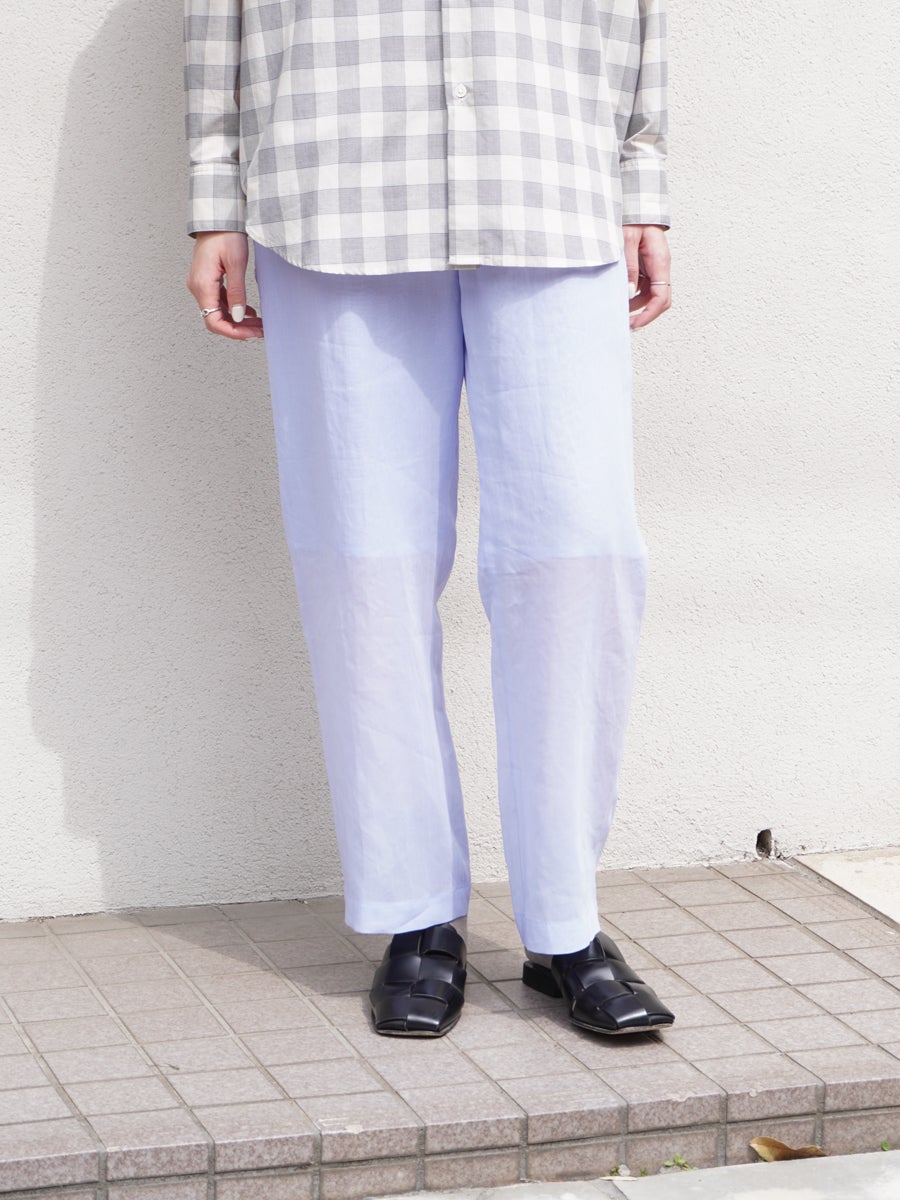 Sheer Easy Pants[Sax] | 1LDK (ワンエルディーケー) 公式サイト