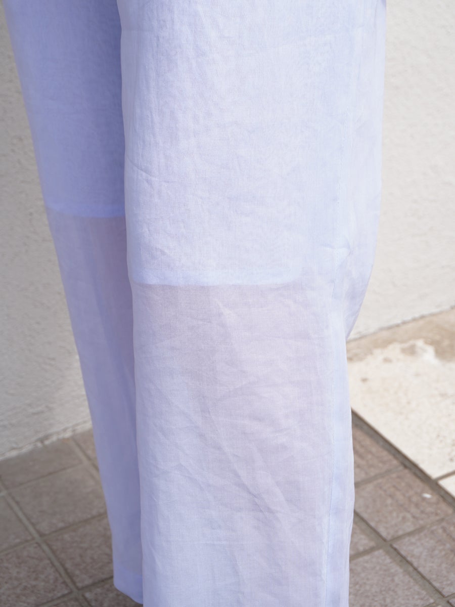 Sheer Easy Pants[Sax] | 1LDK (ワンエルディーケー) 公式サイト