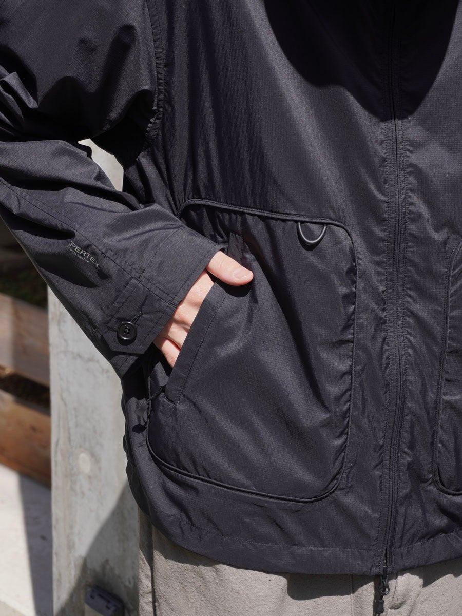 MENS】TECH PERTEX® TRAVEL SPORTS JACKET[BLACK] | 1LDK (ワン