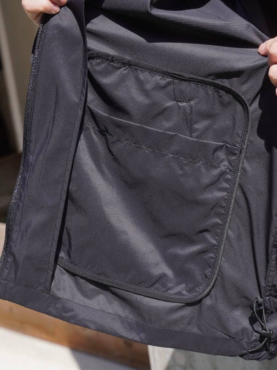 MENS】TECH PERTEX® TRAVEL SPORTS JACKET[BLACK] | 1LDK (ワン