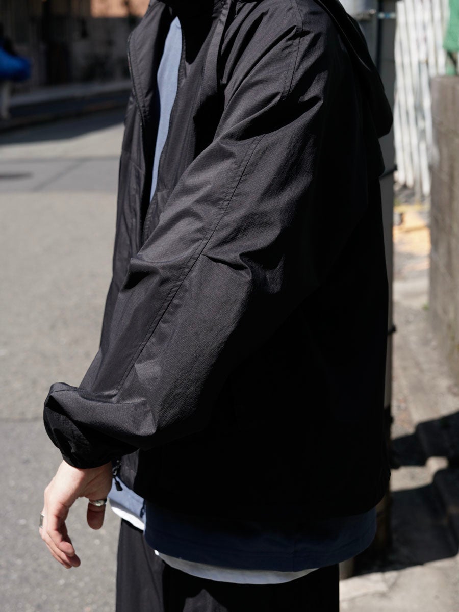 MENS】TECH PERTEX® RUN-GUN 2WAY PARKA[BLACK] | 1LDK (ワンエル
