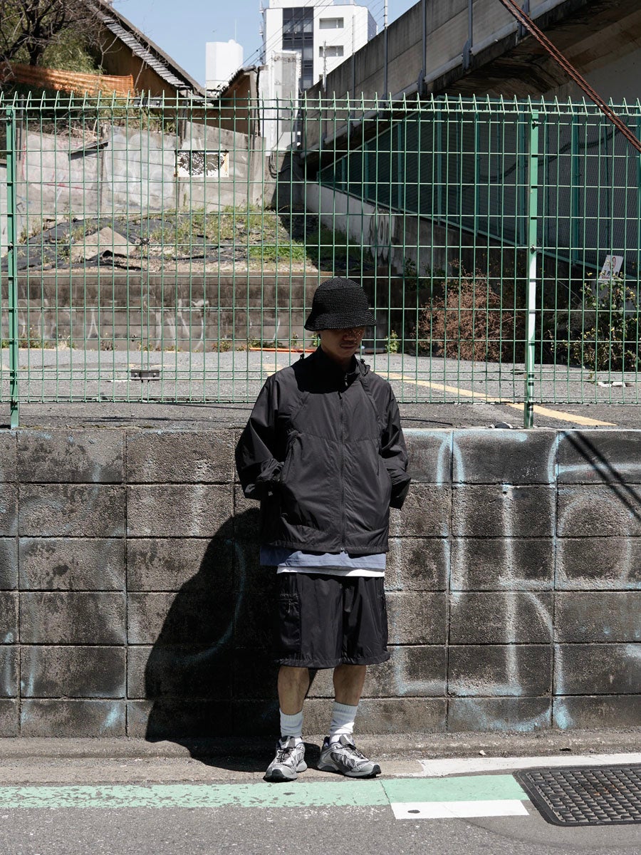 MENS】TECH PERTEX® RUN-GUN 6POCKET SHORTS[BLACK] | 1LDK (ワン