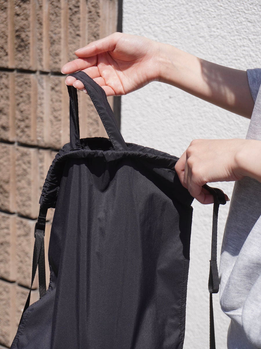 TECH PERTEX® TRAVEL KNAPSACK[BLACK] | 1LDK (ワンエルディー