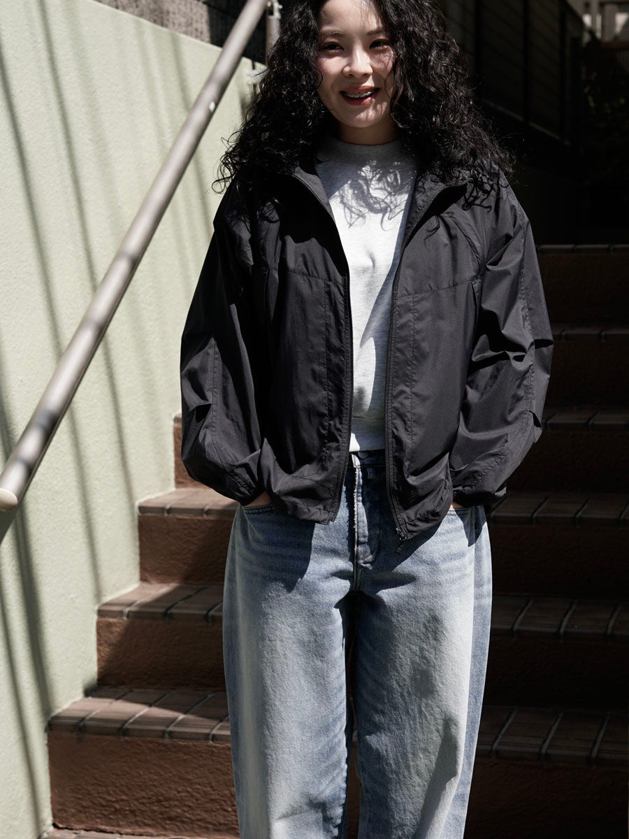 WOMENS】TECH PERTEX® RUN-GUN 2WAY PARKA[BLACK] | 1LDK (ワン