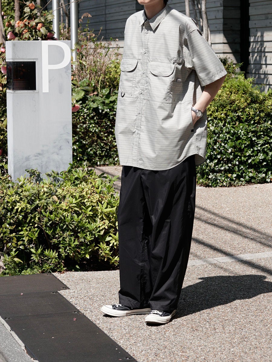 MENS】TECH PERTEX® TRAVEL PANTS[BLACK] | 1LDK (ワンエルディー