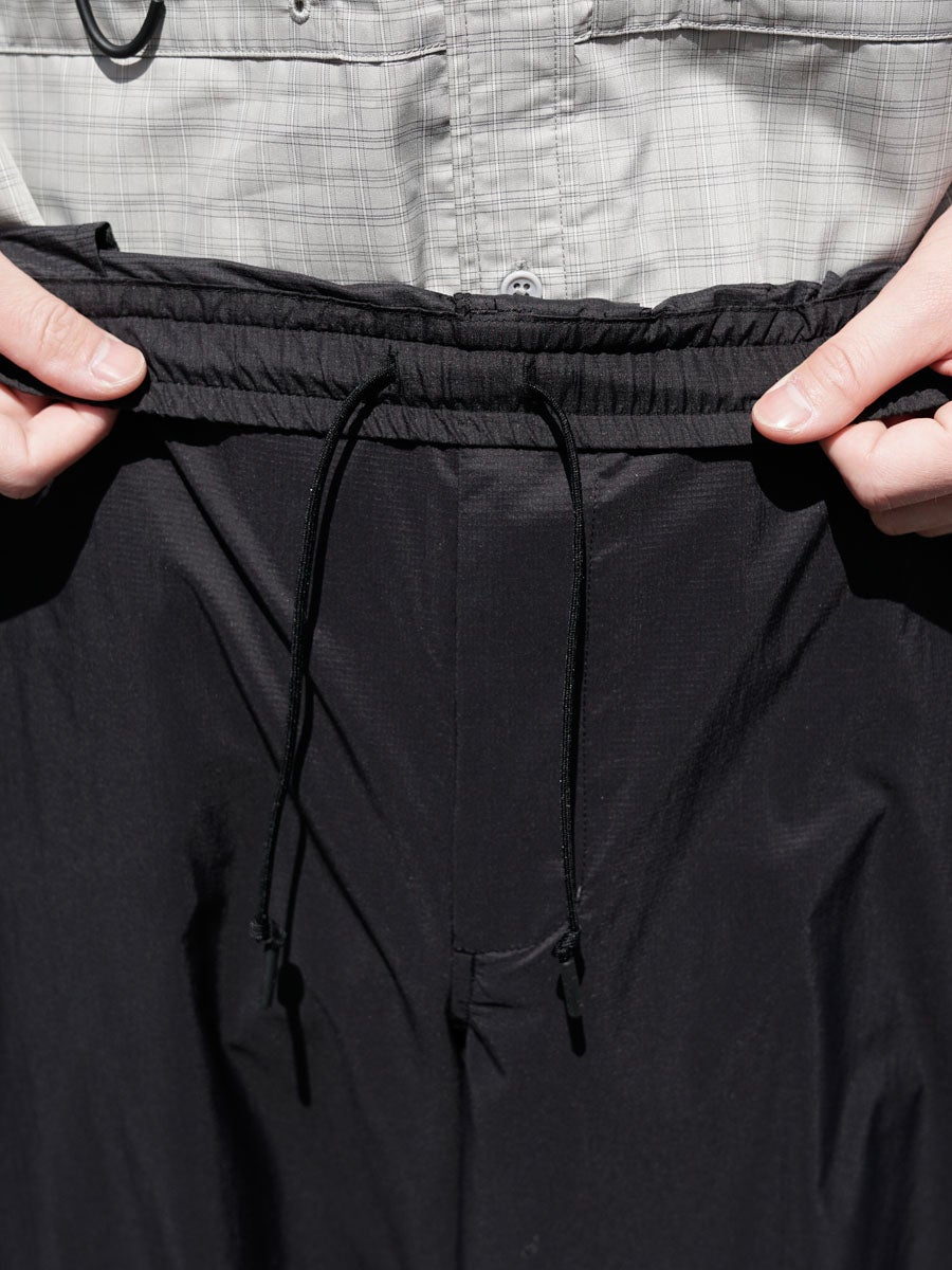 MENS】TECH PERTEX® TRAVEL PANTS[BLACK] | 1LDK (ワンエルディー