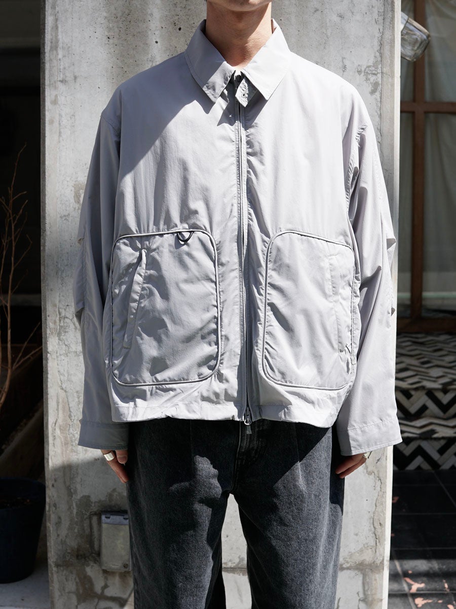 MENS】TECH PERTEX® TRAVEL SPORTS JACKET[LT.GRAY] | 1LDK (ワン