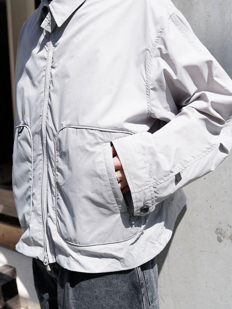 MENS】TECH PERTEX® TRAVEL SPORTS JACKET[LT.GRAY] | 1LDK (ワン