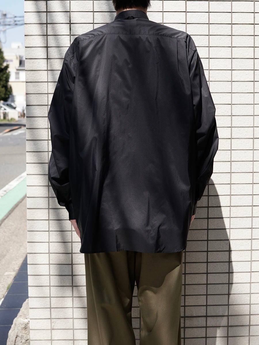 MENS】TECH PERTEX® TRAVEL SHIRT[BLACK] | 1LDK (ワンエルディー