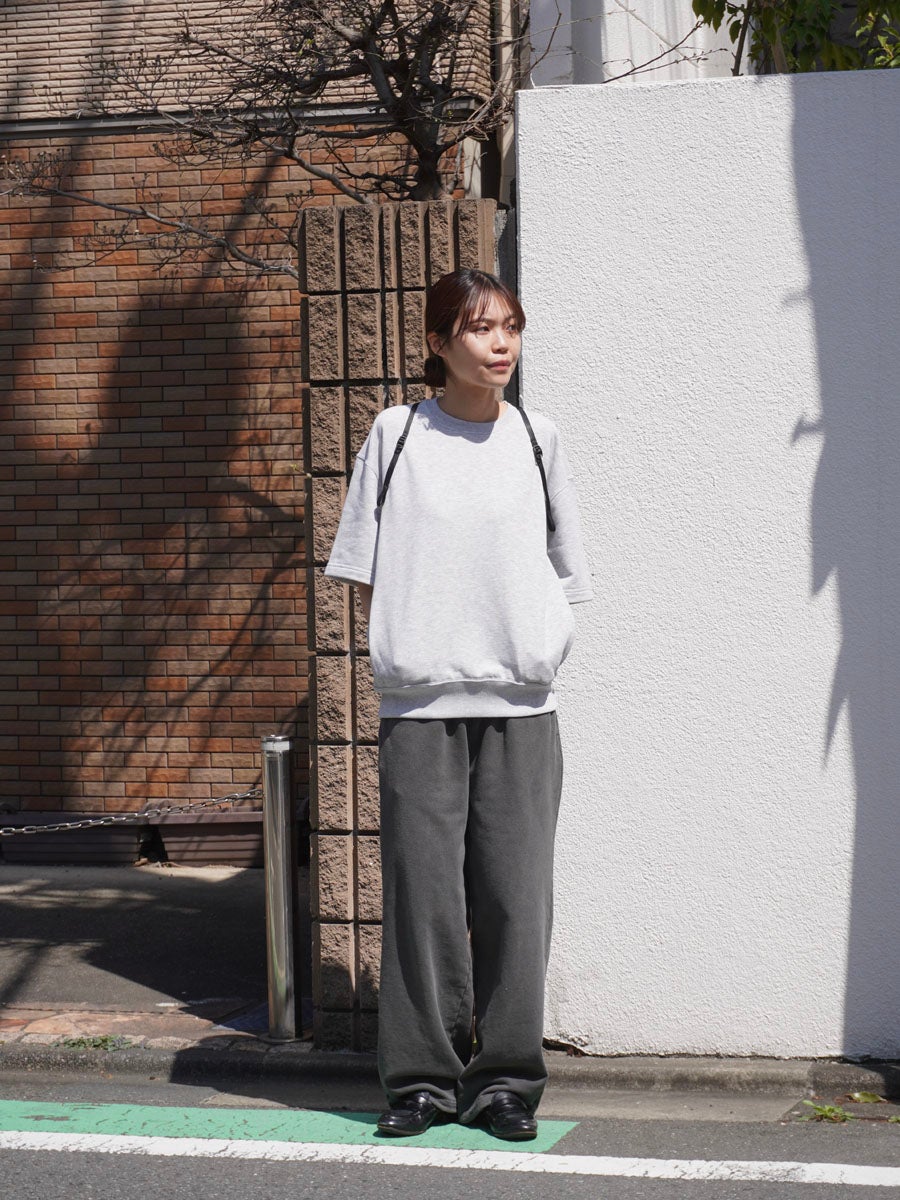 WOMENS】TECH SWEAT CREW S/S[GRAY] | 1LDK (ワンエルディーケー) 公式