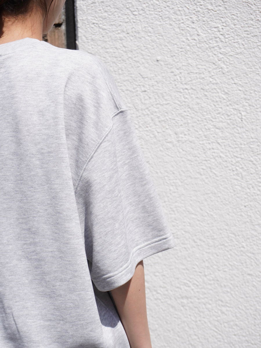 WOMENS】TECH SWEAT CREW S/S[GRAY] | 1LDK (ワンエルディーケー) 公式