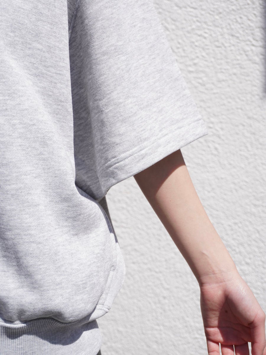 WOMENS】TECH SWEAT CREW S/S[GRAY] | 1LDK (ワンエルディーケー) 公式
