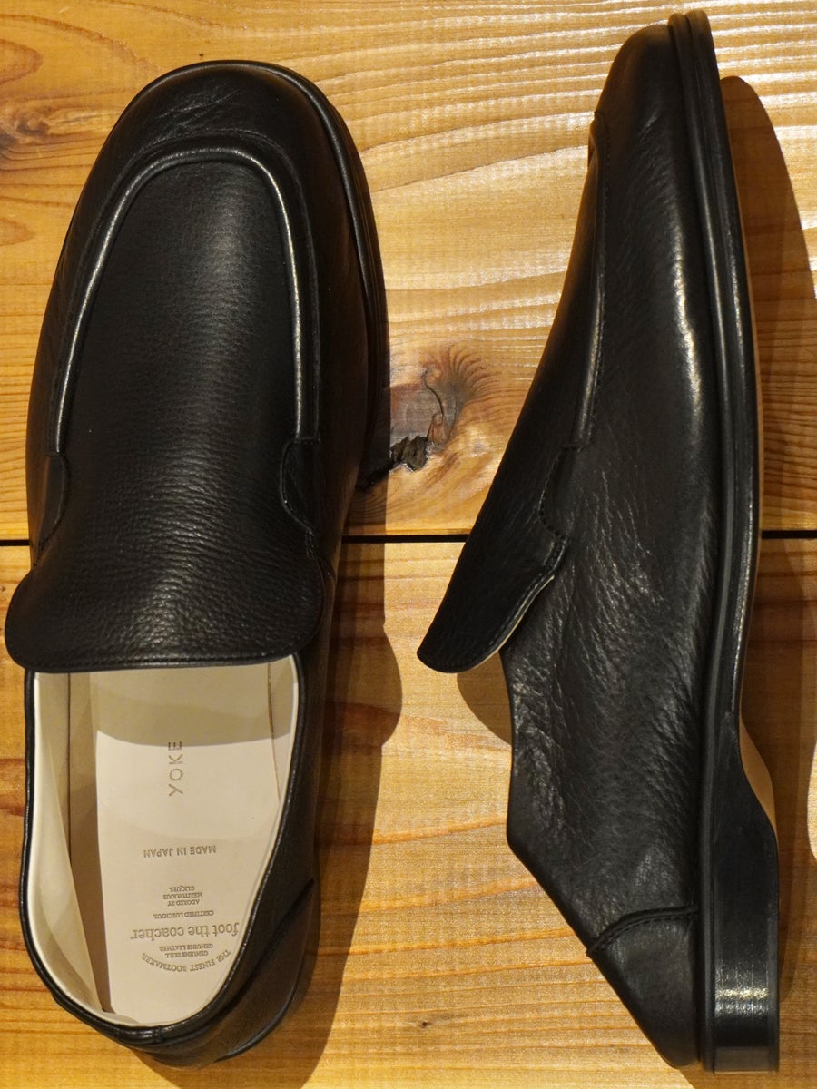 foot the coacher The Leather Loafer[BLACK] | 1LDK (ワンエルディー