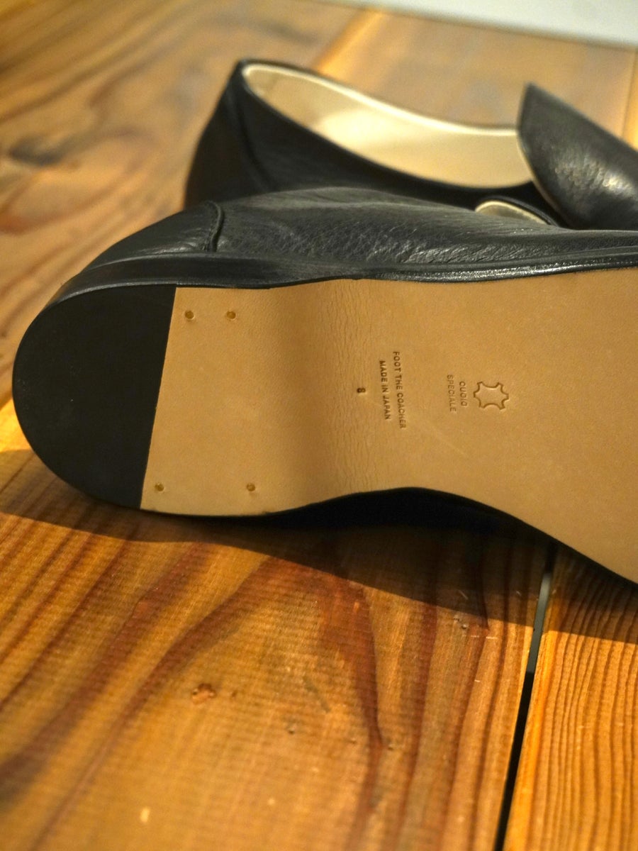 foot the coacher The Leather Loafer[BLACK] | 1LDK (ワンエルディー