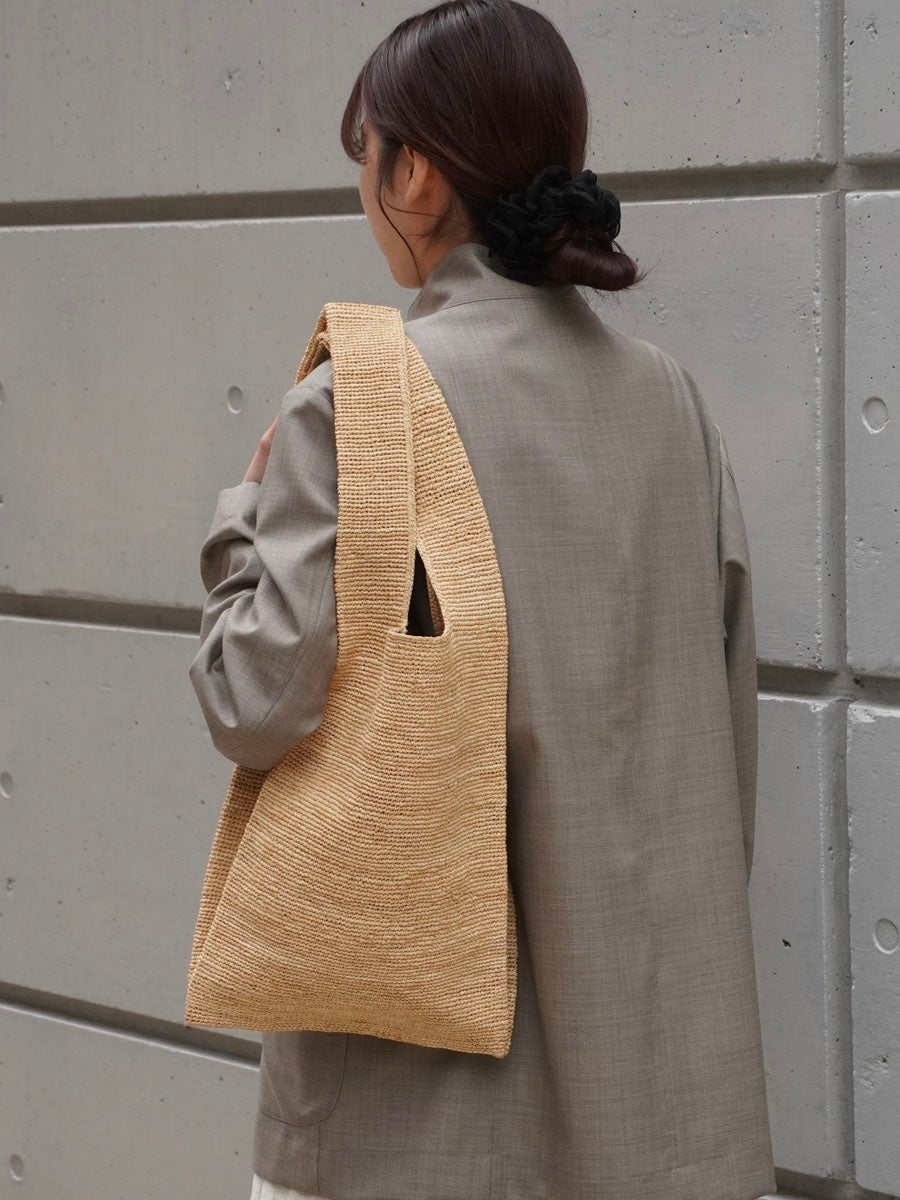 MEDIUM RAFFIA BAG[NATURAL] | 1LDK (ワンエルディーケー) 公式サイト