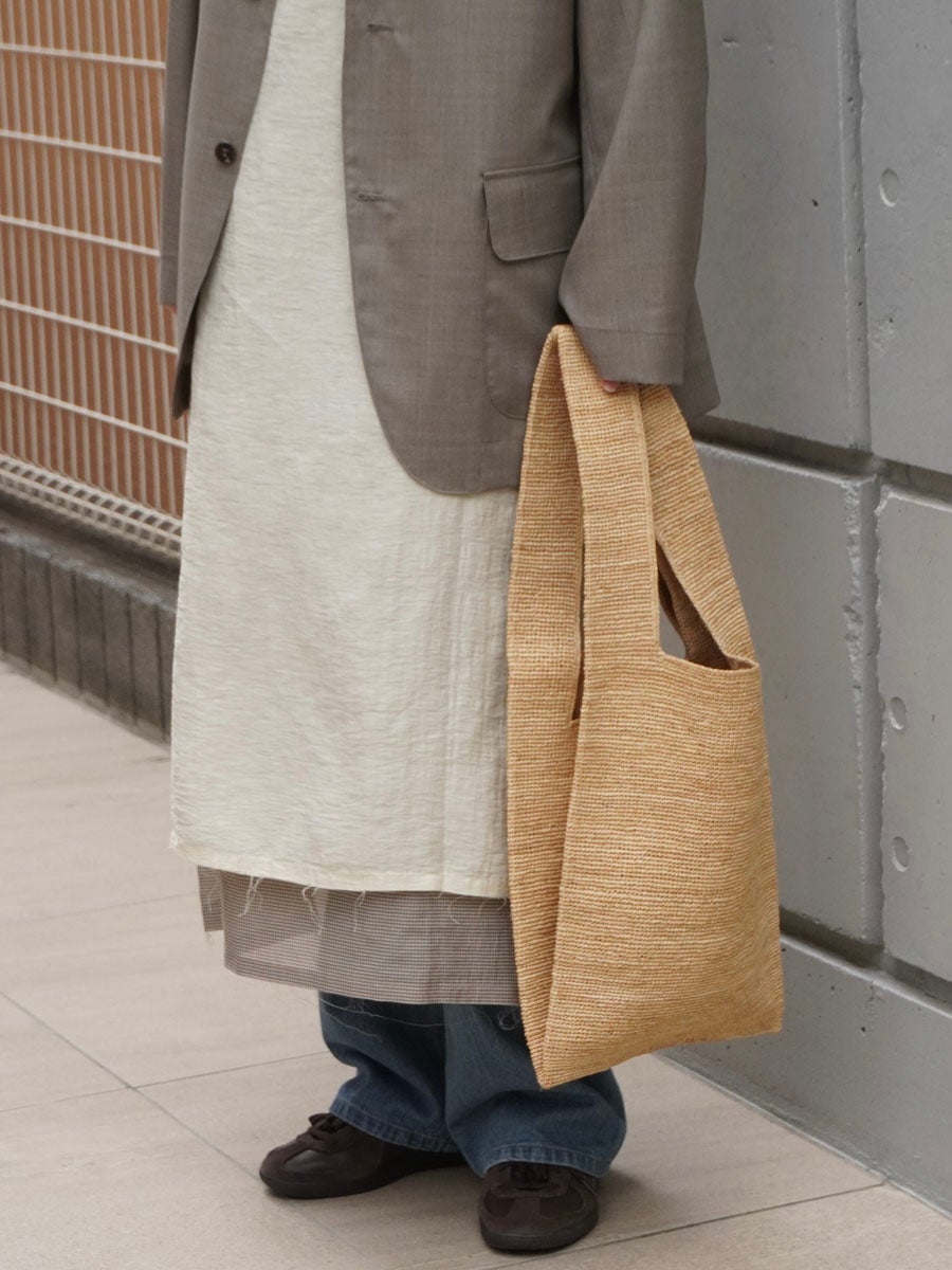 お取り置き中　@gabrielle様　天然ラフィア MEDIUM RAFFIA BAG[NATURAL] | 1LDK (ワンエルディーケー) 公式サイト