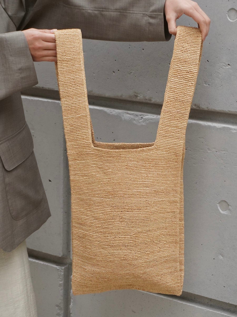 お取り置き中　@gabrielle様　天然ラフィア MEDIUM RAFFIA BAG[NATURAL] | 1LDK (ワンエルディーケー) 公式サイト