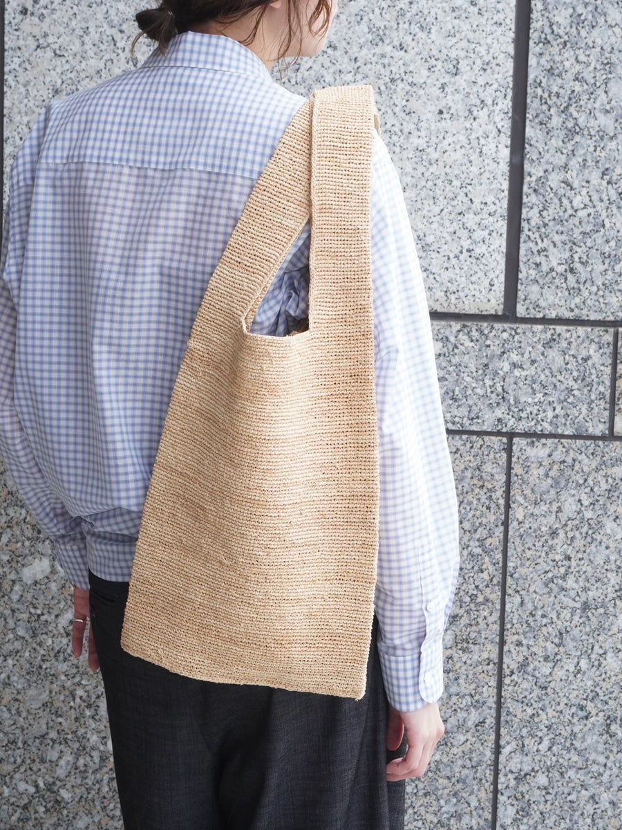 MEDIUM RAFFIA BAG[NATURAL] | 1LDK (ワンエルディーケー) 公式サイト