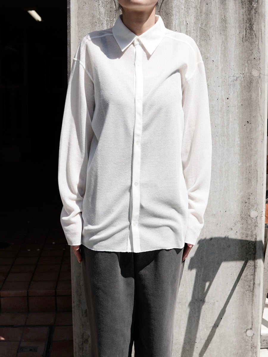 MESH SHIRT[WHITE] | 1LDK (ワンエルディーケー) 公式サイト