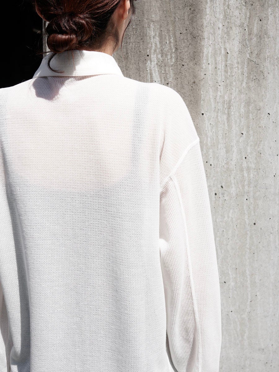 MESH SHIRT[WHITE] | 1LDK (ワンエルディーケー) 公式サイト