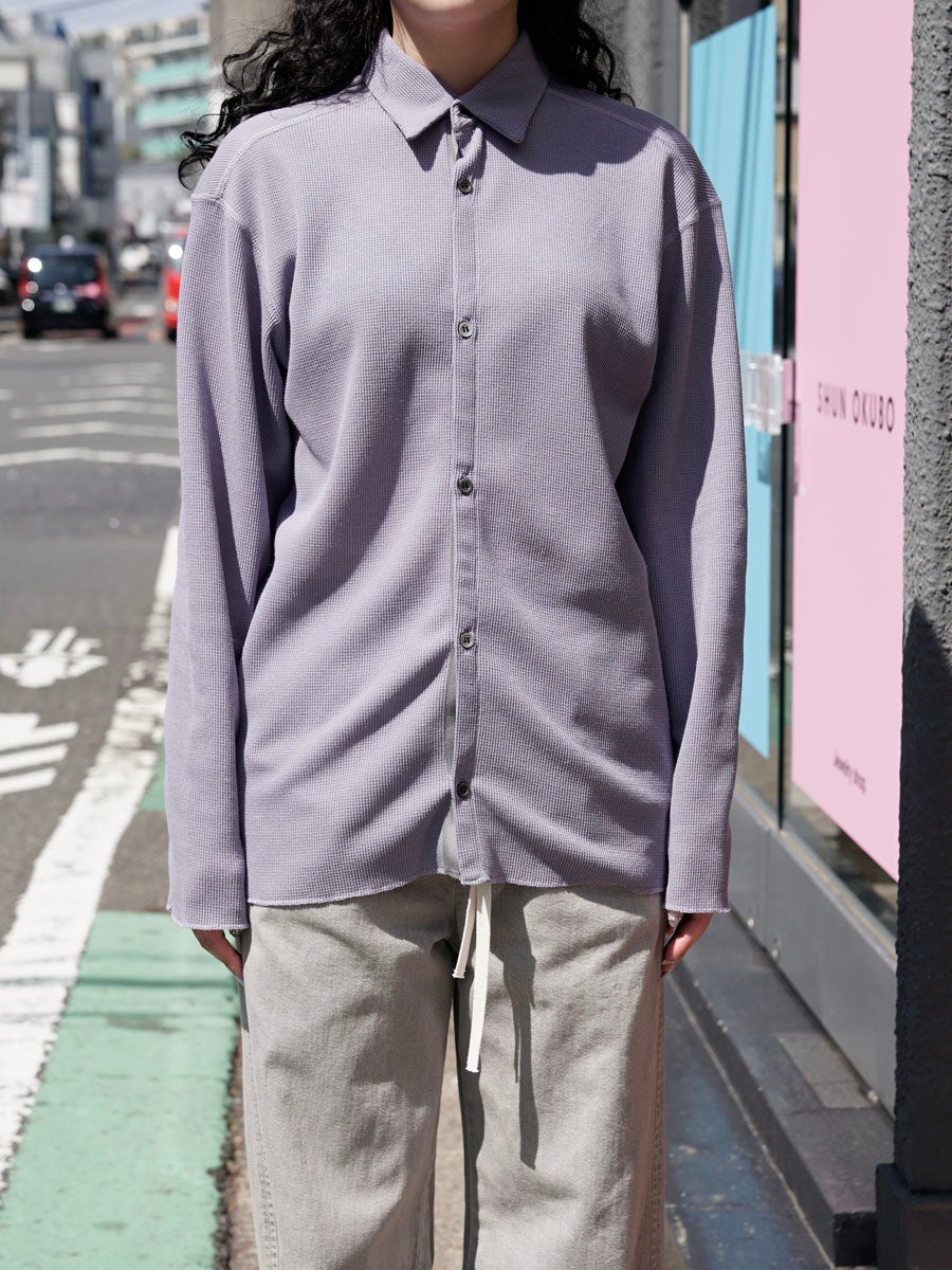 MESH SHIRT[SUNSET MAUVE] | 1LDK (ワンエルディーケー) 公式サイト
